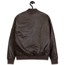 Load image into Gallery viewer, William &amp; Whitney London Leather Bomber Jacket
