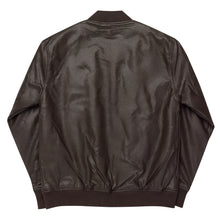 Load image into Gallery viewer, William &amp; Whitney London Leather Bomber Jacket
