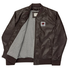 Load image into Gallery viewer, William &amp; Whitney London Leather Bomber Jacket
