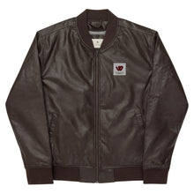 Load image into Gallery viewer, William &amp; Whitney London Leather Bomber Jacket

