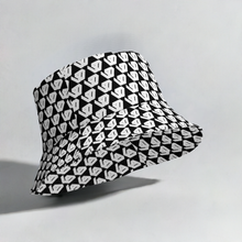 Load image into Gallery viewer, William &amp; Whitney London all over print Reversible bucket hat
