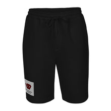 Load image into Gallery viewer, William &amp; Whitney London black Men&#39;s fleece shorts
