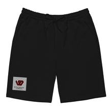 Load image into Gallery viewer, William &amp; Whitney London black Men&#39;s fleece shorts
