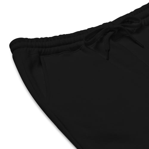 William & Whitney London black Men's fleece shorts