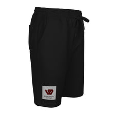 Load image into Gallery viewer, William &amp; Whitney London black Men&#39;s fleece shorts
