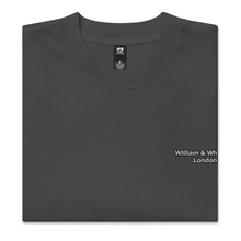 Load image into Gallery viewer, William &amp; Whitney London Oversized faded t-shirt
