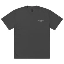 Load image into Gallery viewer, William &amp; Whitney London Oversized faded t-shirt

