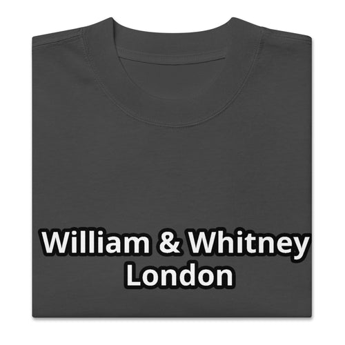 William & whitney London Oversized faded t-shirt