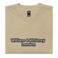 Load image into Gallery viewer, William &amp; Whitney London Oversized faded t-shirt
