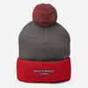 William & Whitney London Pom-Pom Beanie