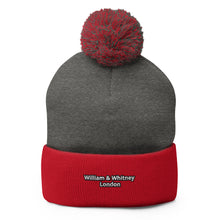 Load image into Gallery viewer, William &amp; Whitney London Pom-Pom Beanie
