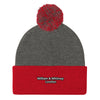 William & Whitney London Pom-Pom Beanie