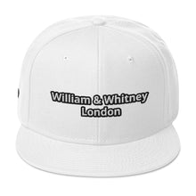 Load image into Gallery viewer, William &amp; Whitney London Snapback Hat
