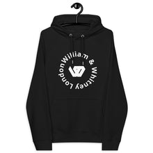 Load image into Gallery viewer, William &amp; Whitney London Unisex eco raglan hoodie
