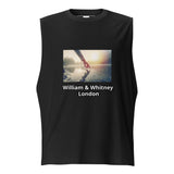 William & Whitney London men black Muscle Shirt