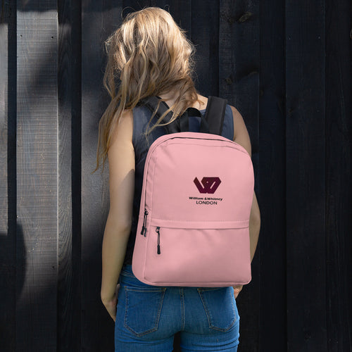 William & Whitney London pink Backpack