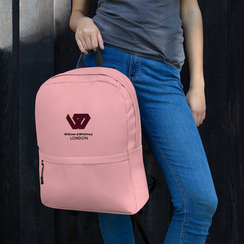 William & Whitney London pink Backpack