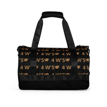 Load image into Gallery viewer, William &amp; Whitney London All-over print gym bag
