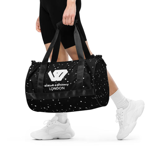 William & Whitney London All-over print gym bag