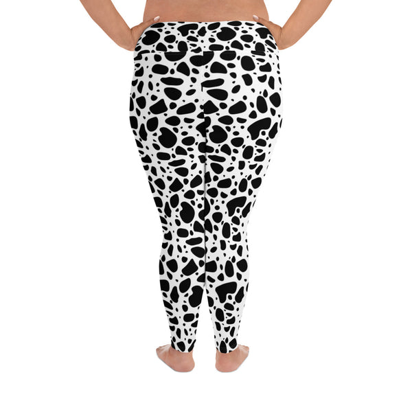 William & Whitney London All-Over Print Plus Size Leggings