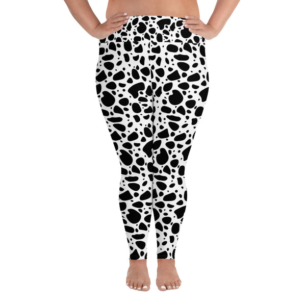 William & Whitney London All-Over Print Plus Size Leggings