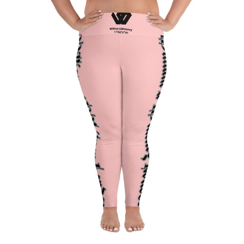 William & Whitney London All-Over Print Plus Size Leggings