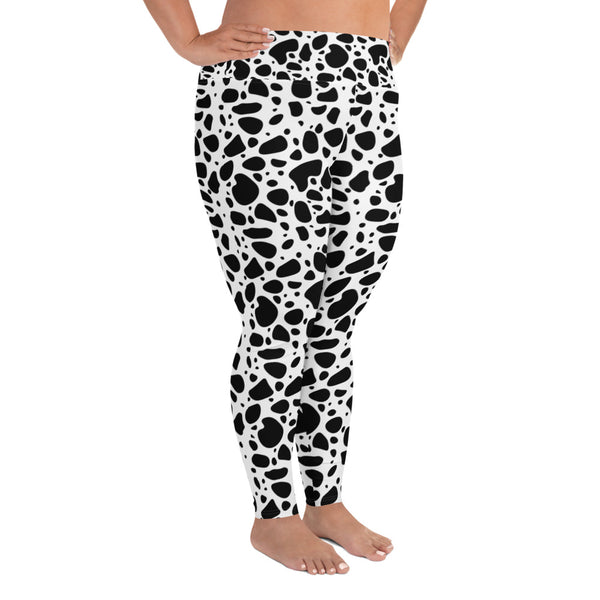 William & Whitney London All-Over Print Plus Size Leggings