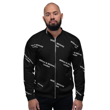 Load image into Gallery viewer, William &amp; Whitney Unisex Bomber Jacket

