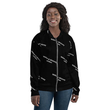Load image into Gallery viewer, William &amp; Whitney Unisex Bomber Jacket
