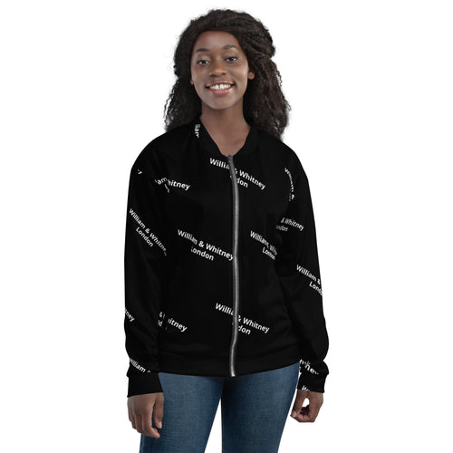 William & Whitney Unisex Bomber Jacket