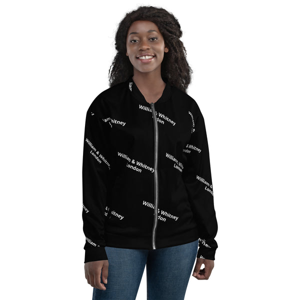 William & Whitney Unisex Bomber Jacket