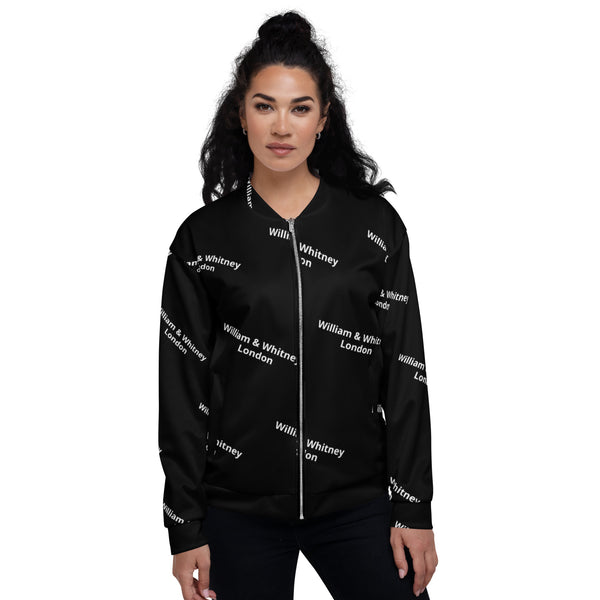 William & Whitney Unisex Bomber Jacket