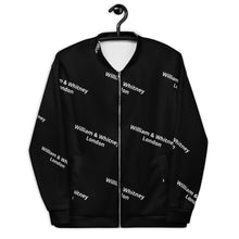 Load image into Gallery viewer, William &amp; Whitney Unisex Bomber Jacket
