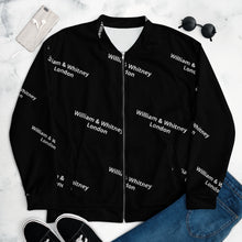 Load image into Gallery viewer, William &amp; Whitney Unisex Bomber Jacket
