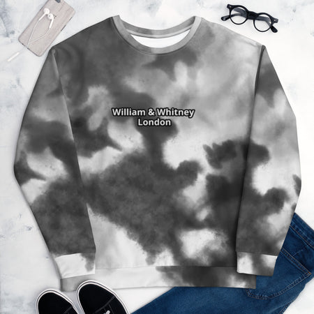 William & Whitney London Unisex sueded fleece sweatshirt