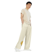 Load image into Gallery viewer, William &amp; Whitney London smile  print unisex wide-leg pants
