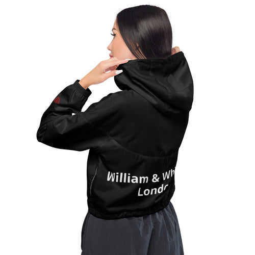 William & Whitney London Women’s cropped windbreaker