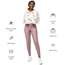 Load image into Gallery viewer, William &amp; Whitney London Women’s cropped windbreaker
