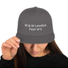 William & Whitney London Snapback Hat