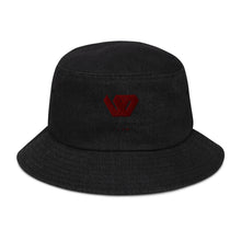 Load image into Gallery viewer, William &amp; Whitney London Denim bucket hat
