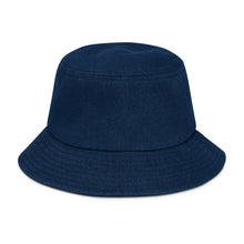 Load image into Gallery viewer, William &amp; Whitney London Denim bucket hat
