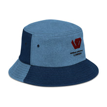 Load image into Gallery viewer, William &amp; Whitney London Denim bucket hat
