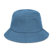 Load image into Gallery viewer, William &amp; Whitney London Denim bucket hat
