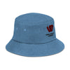 William & Whitney London Denim bucket hat