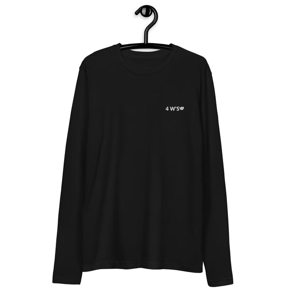 William & Whitney London Long Sleeve Fitted Crew