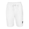 William & Whitney London Men's fleece shorts White