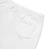 William & Whitney London Men's fleece shorts White