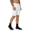 William & Whitney London Men's fleece shorts White