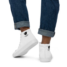 Load image into Gallery viewer, Men’s high top canvas shoes
