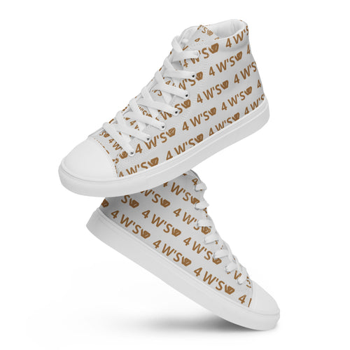 William & Whitney London Men’s high top canvas shoes